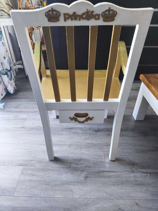 Cadeirão de princesa para quarto jovem