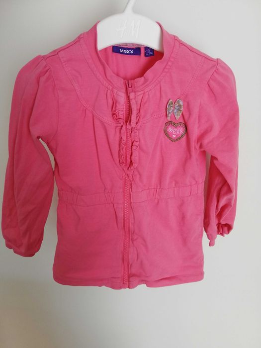 Mexx bluza rozpinana różowa r. 92 cm / 24-30m