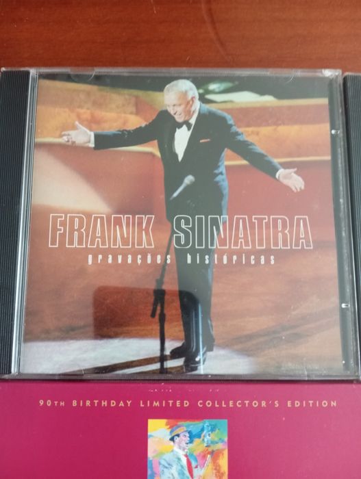 CD vários Sinatra BB King Nat King Cole