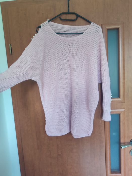 Super sweterek perełki