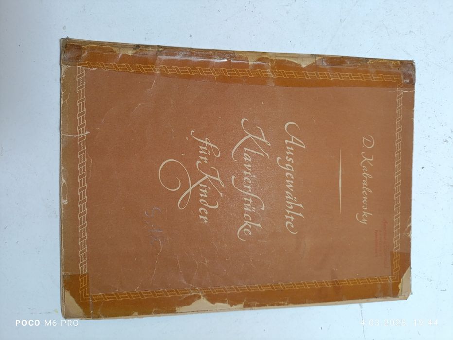 D. Kabalewski - Wybrane utwory fortepianowe dla dzieci Nuty fortepian