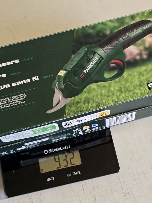 Tesoura de Poda Parkside 4V Sem Fio