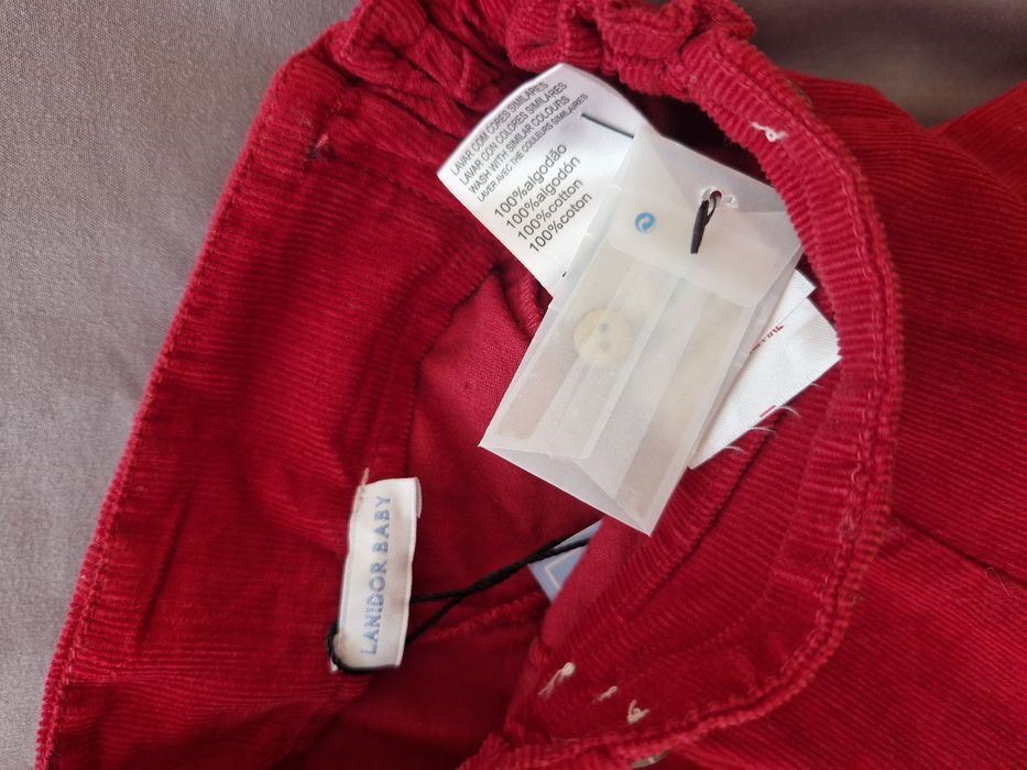 Calças menina 6 meses