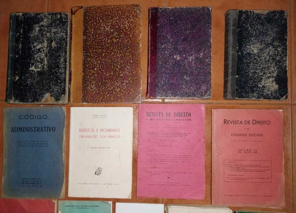 Livros Direito Antigos - Lote