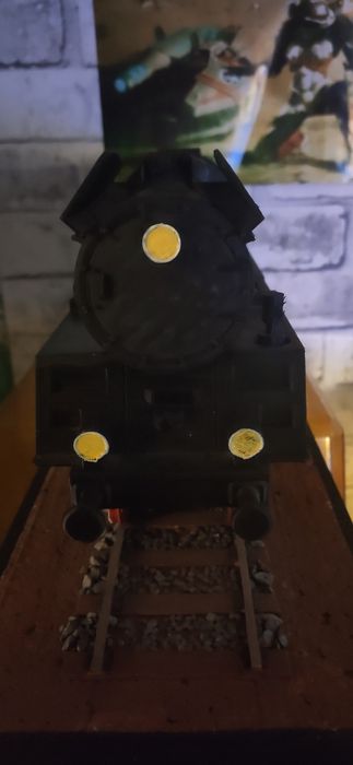 Lokomotywa parowóz model 3d