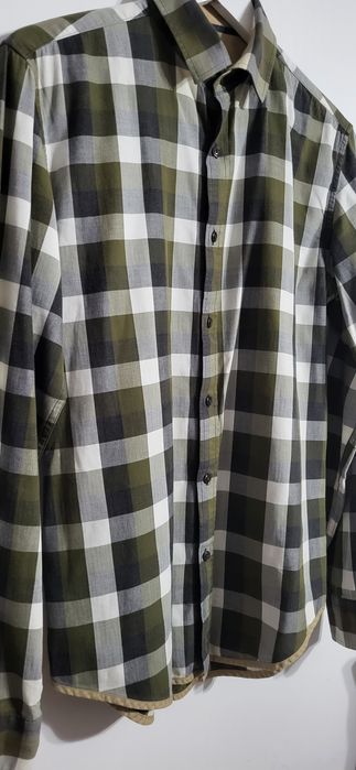 Koszula Zara slim fit rozm. M, kraciasta