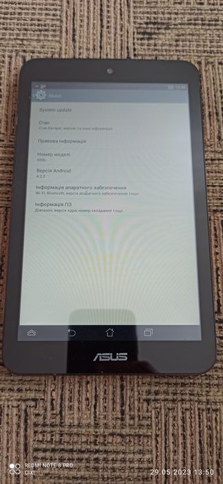 ASUS MEMO Pad 8 Model:KOOL(ME180A)