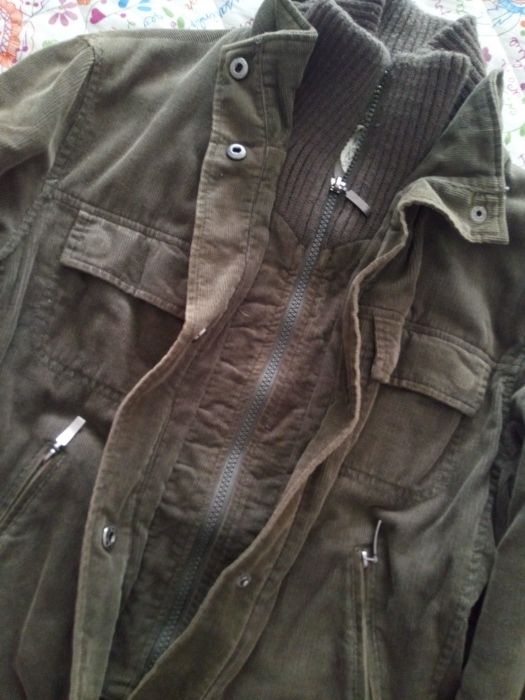 Blusão de bombazine da zara