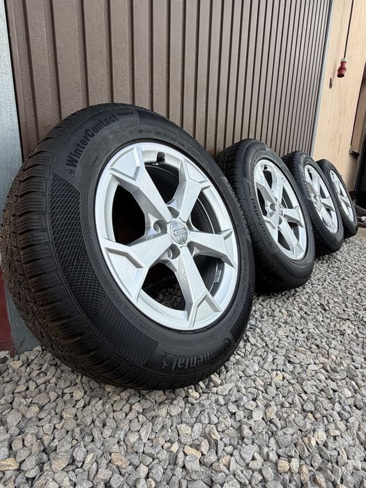 Felgi z oponami 215/65R17 Audi Q3 5x112 Q2 A4 B5 B6 B7 A6 C6 C5 TT A3 VW Tiguan Seat Tarraco Skoda Kodiaq vw