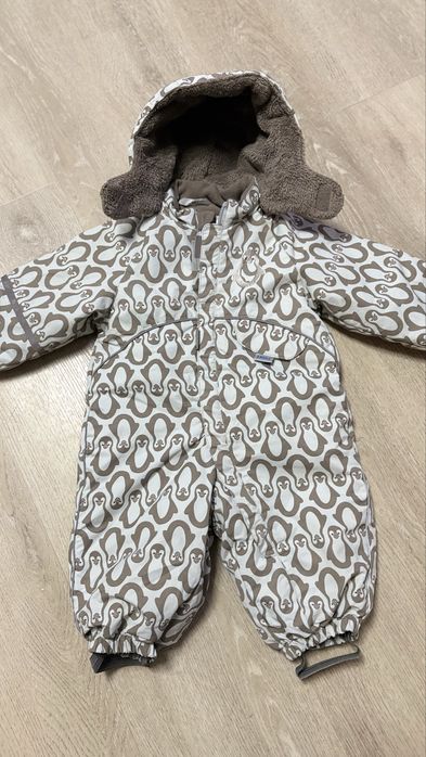 Kombinezon zimowy Lassie by Reima – r. 68 – ciepły, pingwiny