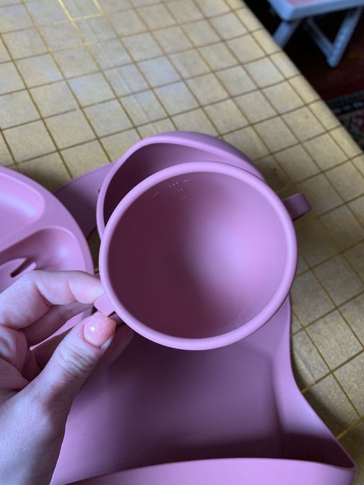 Силіконовий дитячий посуд