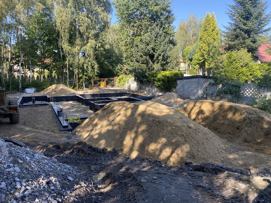 Piasek piach siany płukany ziemia ogrodowa beton