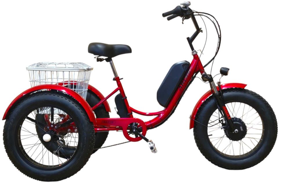 Триколісний Електровелосипед Ardis 1000W, Электровелосипед, фетбайк