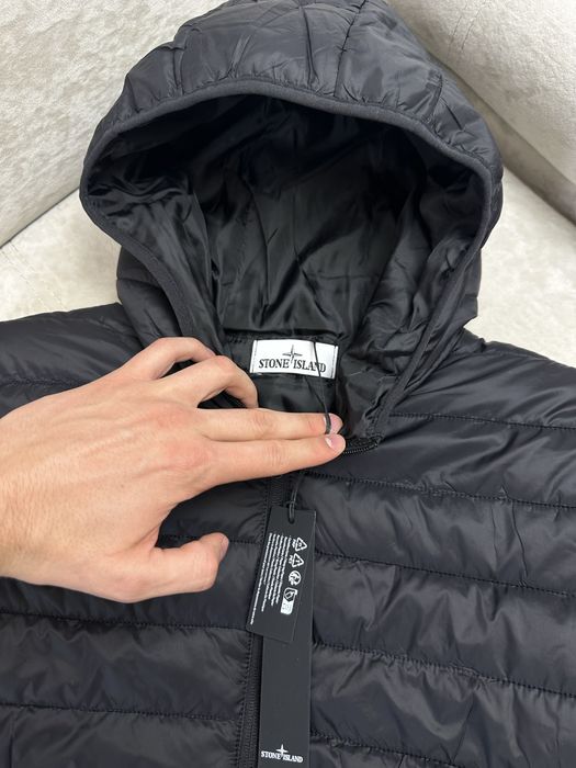 Мікропуховик синій Stone Island | Аунтефік ОЛХ ДОСТАВКОЮ!