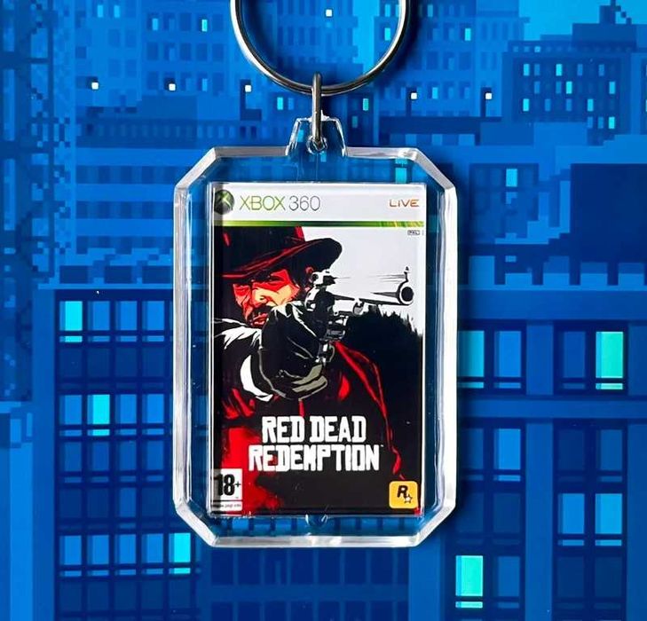 Brelok Red Dead Redemption - mini okładka gry Xbox 360