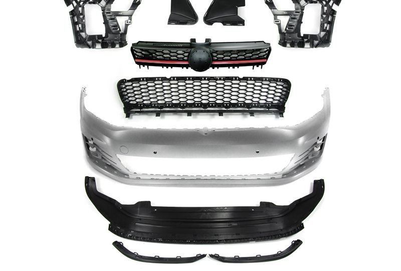 PÁRA-CHOQUES DIANTEIRO PARA VOLKSWAGEN GOLF MK7 LOOK GTI COM PDC/SRA