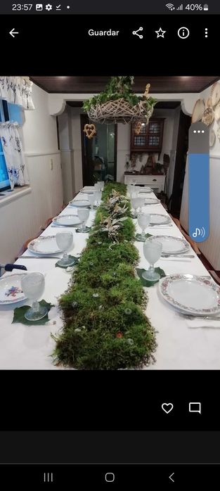 Mesa refeições  madeira