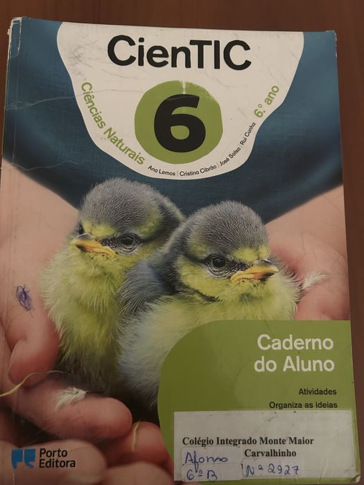 manual de ciencias naturais 6.º ano