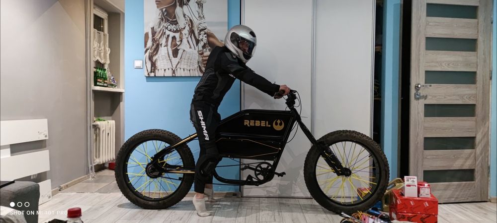 Rower elektryczny fatbike