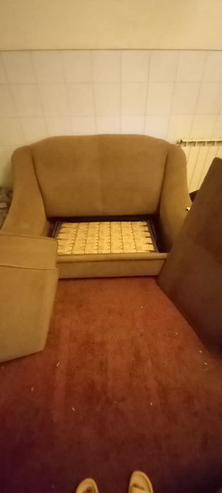 Conjunto sofa + poltrona