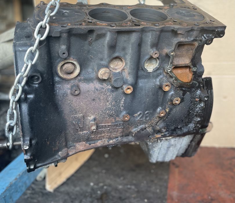 Мотор мерседес ом601. двигун мерседес2.3дизель.двигатель блок коленвал