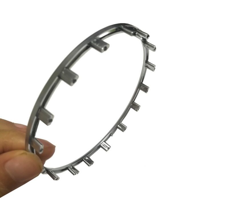 Эмблема Audi A1 A3 A4 A5 A6 B8 B9 C7 Q3 Q5 на руль рамка+кольца Новая!