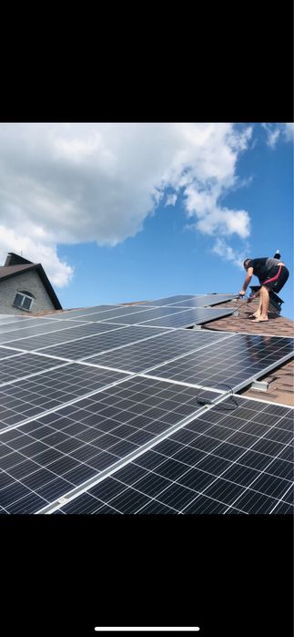 Професійний монтаж сонячних панелей