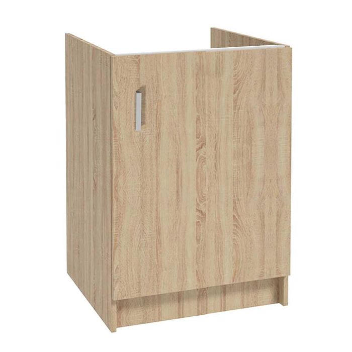 Szafka Kuchenna Stojąca Dąb Sonoma 60 x 60 x 83 pod Zlewozmywak