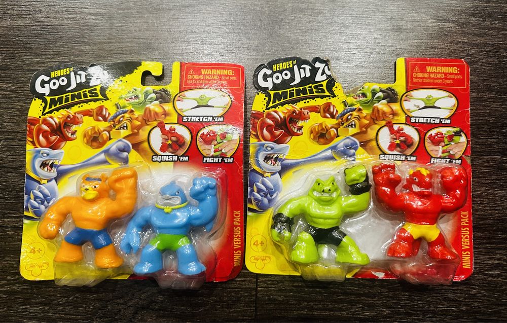 Гуджитсу Heroes of Goo Jit Zu MINI Versus Pack!