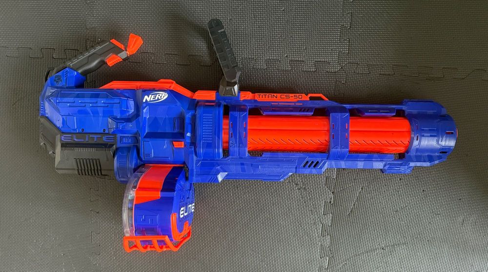 最終値下げ ナーフ タイタンCS-50 Nerf ナーフ エリート TITAN タイタン CS-50 - 中古その他