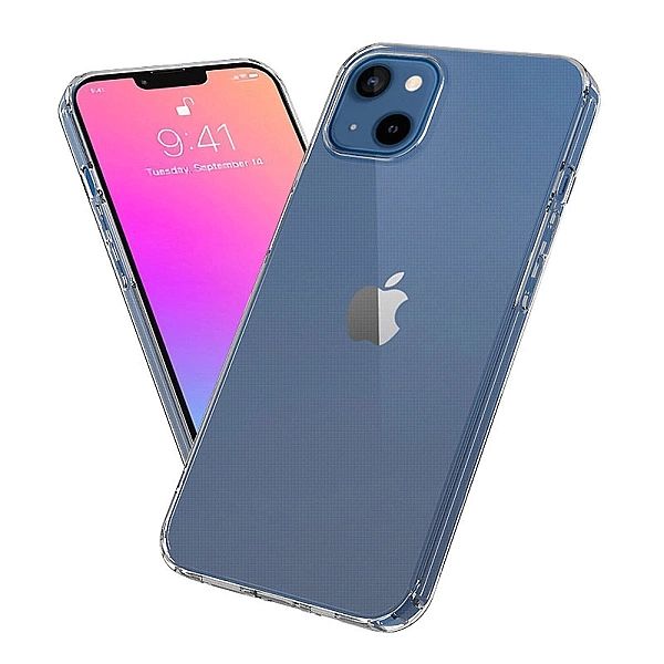 Żelowy pokrowiec etui Ultra Clear 0.5mm iPhone 13 Pro Max przezroczyst