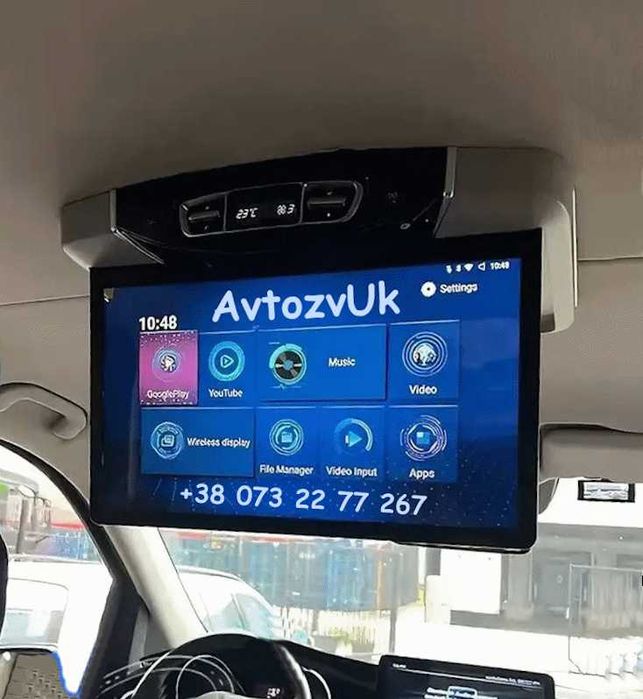 Дисплей V-Class MERCEDES BENZ w447 потолочный монитор Android CarPlay