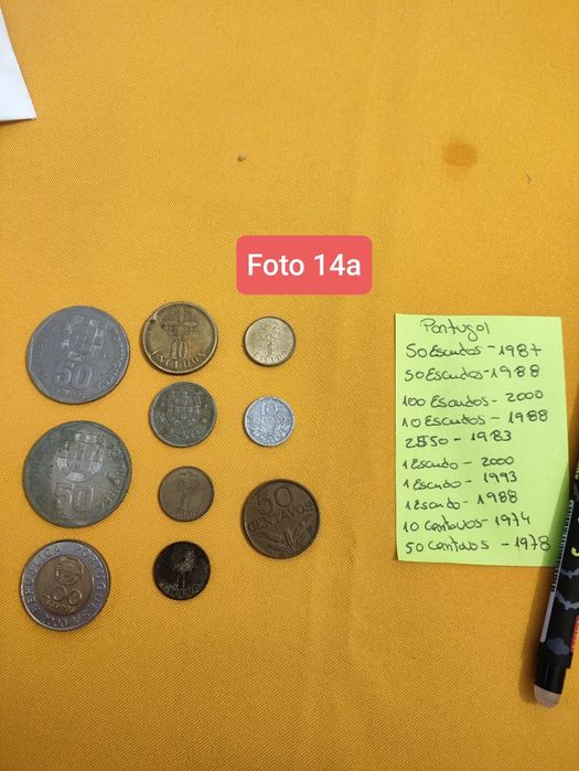 Moedas antigas portuguesas