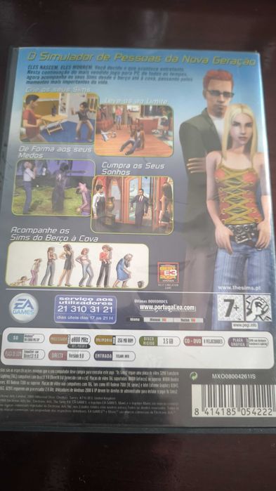 Sims 2 4 CDs para Pc