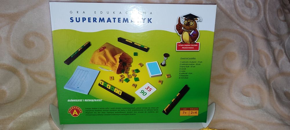 Super matematyk Maxi Gra edukacyjna Alexander