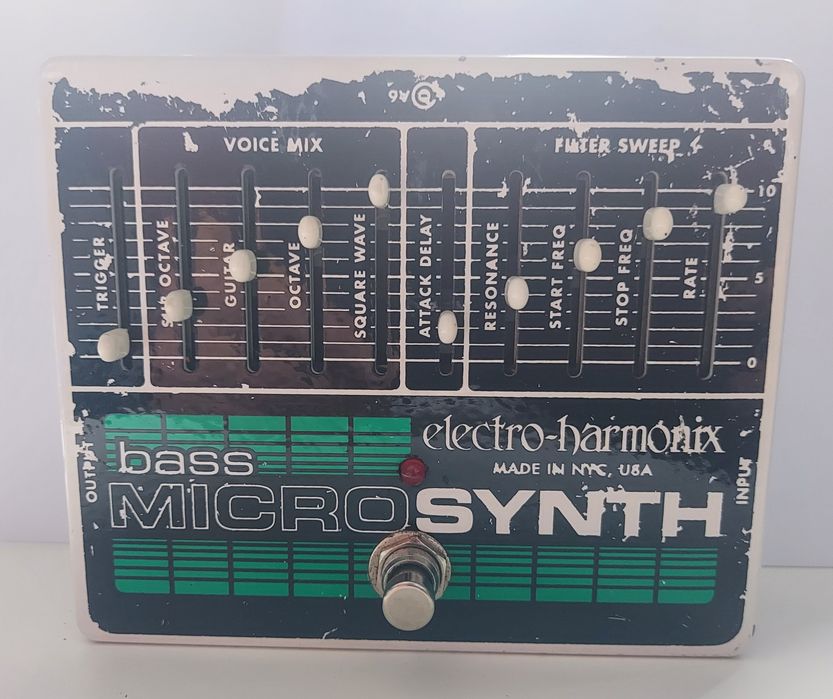 Electro Harmonix bass MICROSYNTH. Efekt do gitary basowej.