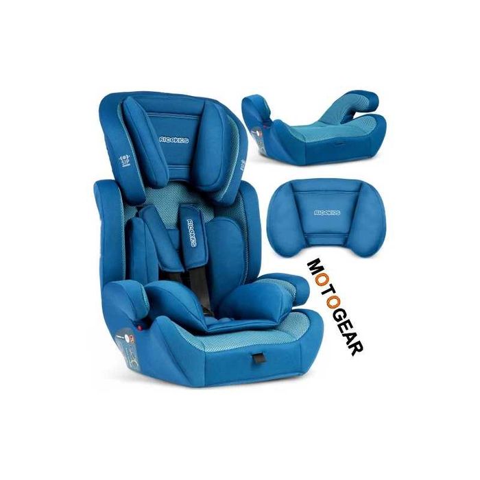 NOWY Fotelik samochodowy 9 - 36 kg Massi Ricokids granatowy
