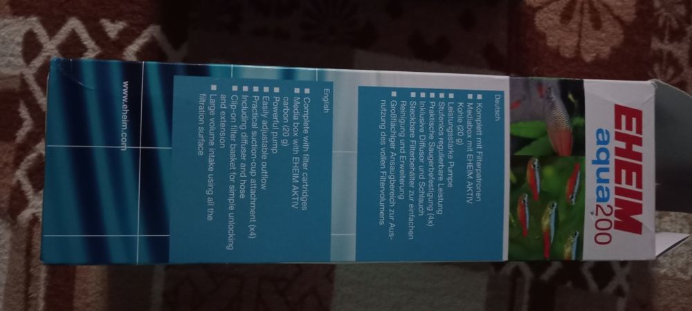 Filtry akwariowe wewnętrzne 2 sztuki