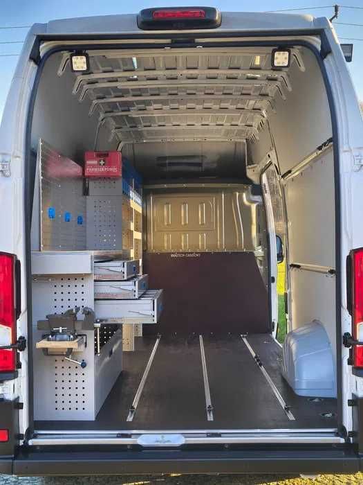 Zabudowa warsztatowa, serwisowa Master, Ducato, Sprinter, Crafter, TGE