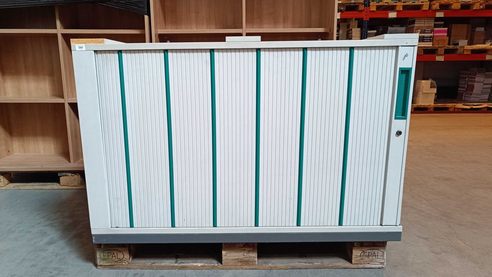 Szafki biurowe z roletą – dwa rozmiary