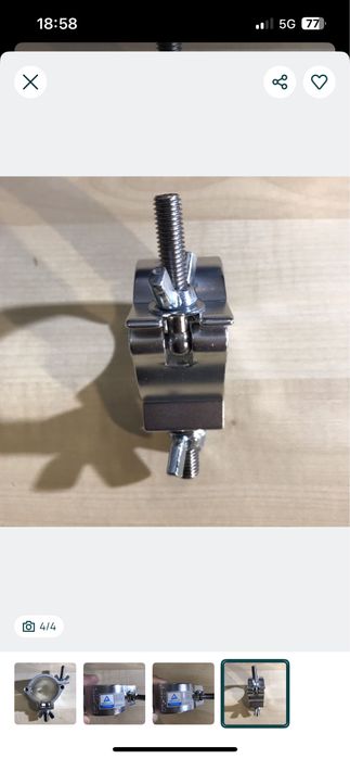 Braçadeira 100kg Tuv Rheinland - Novo