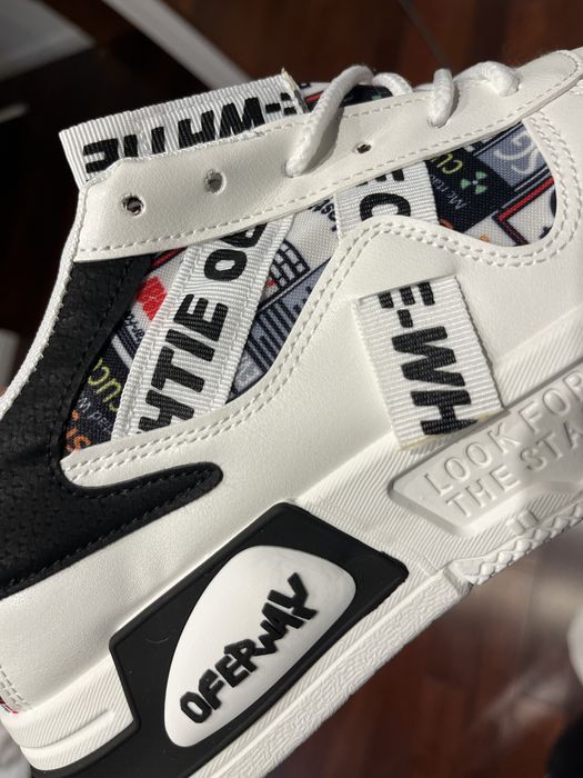 Buty sportowe z grafiti