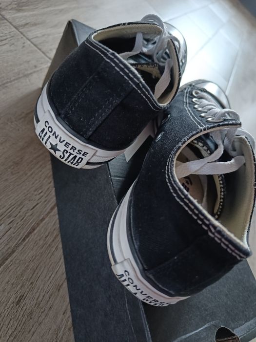 Czarne trampki Converse