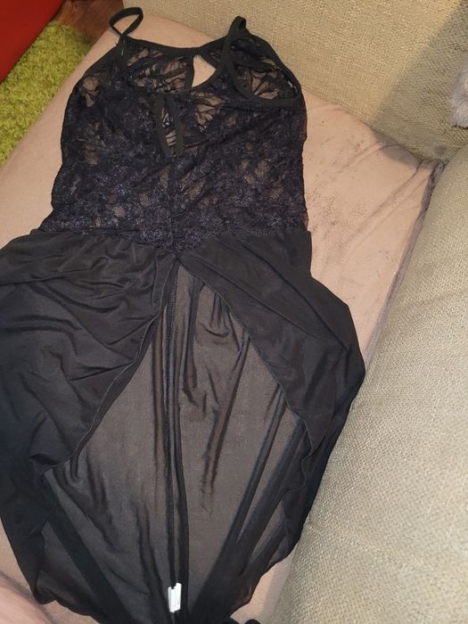 Fajny czarny sexi komplet polecam