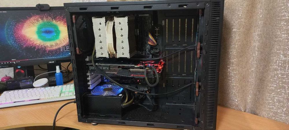 Ігровий ПК: i7-6700K/Asus Z170/RTX 2070/16ГБ RAM/1ТБ HD/SSD 120GB