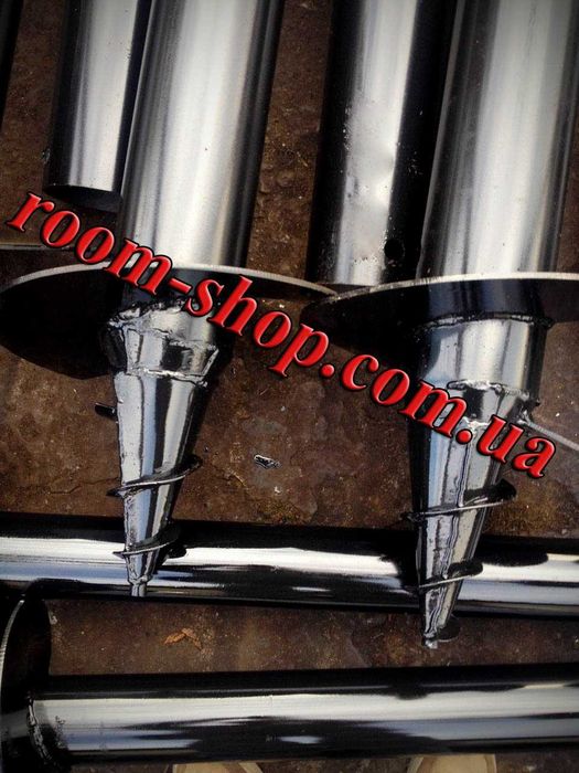 Винтовые сваи, гвинтові палі, геошуруп, оцинкованные сваи, монтаж свай