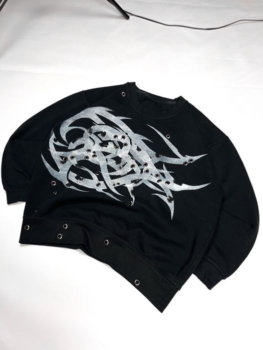 Eyeley tribal sweatshirt/dk8,rap,opium,baggy