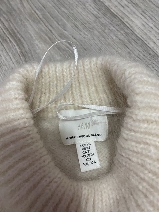 Джемпер H&M premium wool/mohair