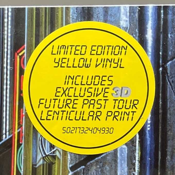 LP Yellow - Iron Maiden - Somewhere In Time