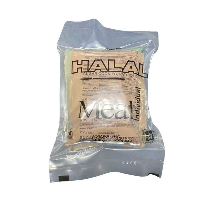 Amerykańska Wojskowa Racja Żywnościowa Halal MRE (menu 1-10) data 2027